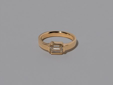 Fold Ring - Champagne Diamond Fashion