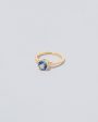 Sun & Moon Ring - Bicolor Sapphire Hot on Sale