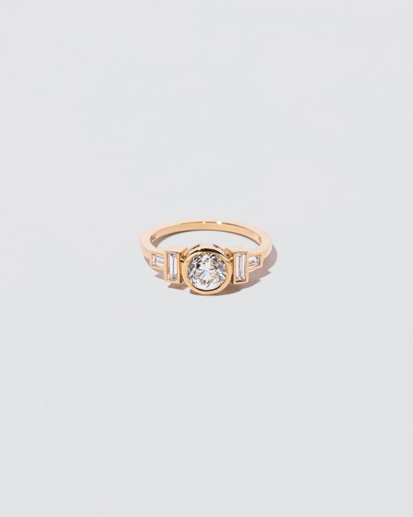 Third Eye Ring - Diamonds Hot on Sale