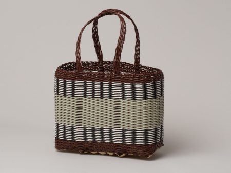 Small Handwoven Mercado Basket Bag For Discount