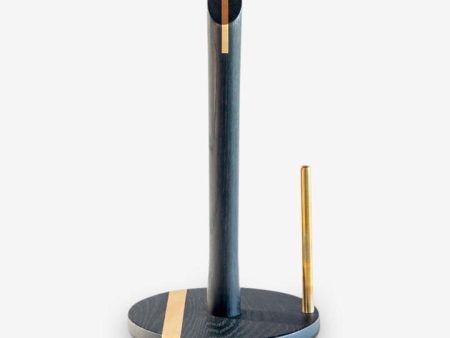 Ebonized Paper Towel Holder For Discount