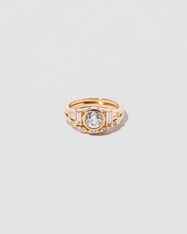 Third Eye Ring - Diamonds Hot on Sale