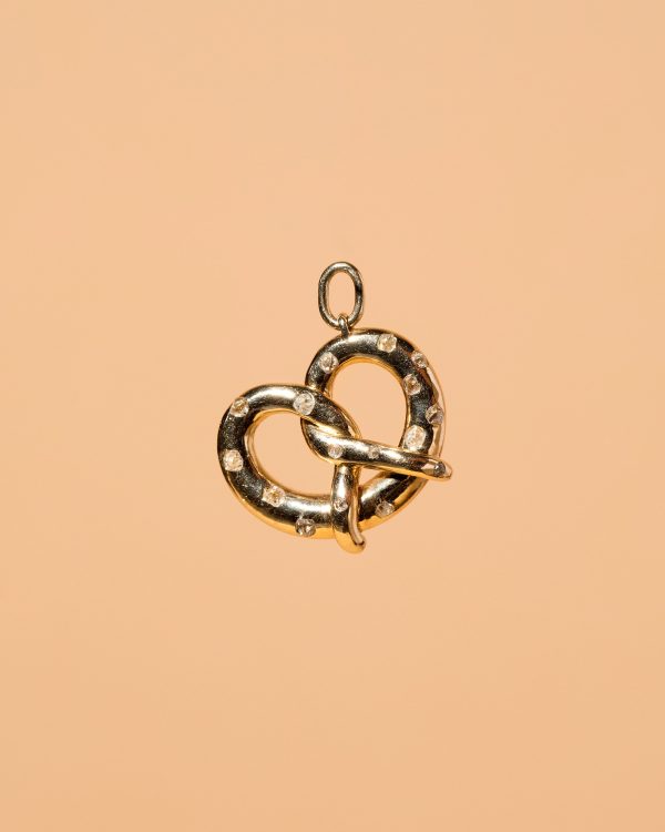 Salted Pretzel Charm Online Hot Sale