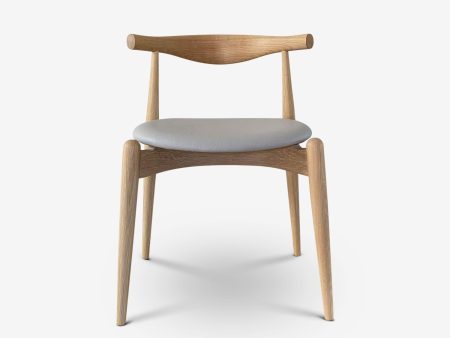 Hans Wegner Elbow Chair in Soaped Oak by Carl Hansen For Cheap