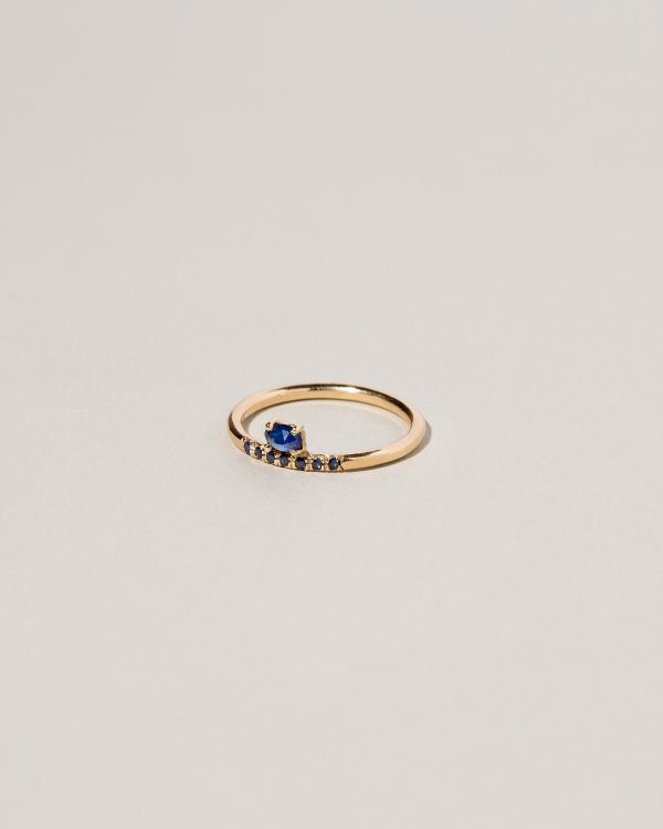 Stacked Ring - Sapphire Hot on Sale