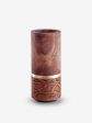 Dure Vase in Amber Alabaster and Cognac Python For Cheap