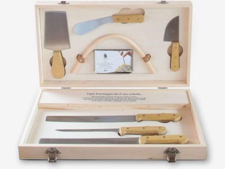 Boxwood Canvas Cheese Set by Berti Supply