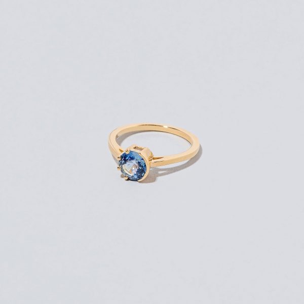 Sun & Moon Ring - Bicolor Sapphire Hot on Sale