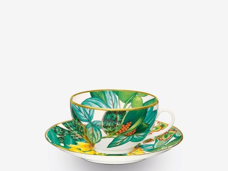 Passifolia Breakfast Cup and Saucer by Hermes Fashion