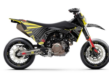 Husqvarna 701 GRAPHICS -  Edgerunner  (Yellow Red) For Sale