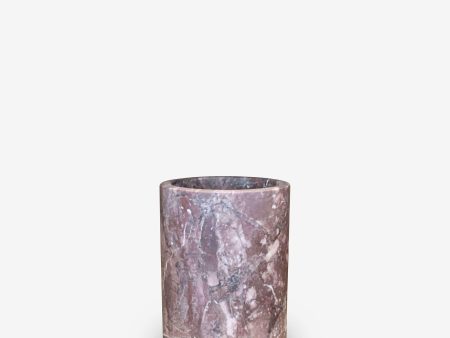 Coppa High Container in Montepulciano Marble by Michael Verheyden Online Sale