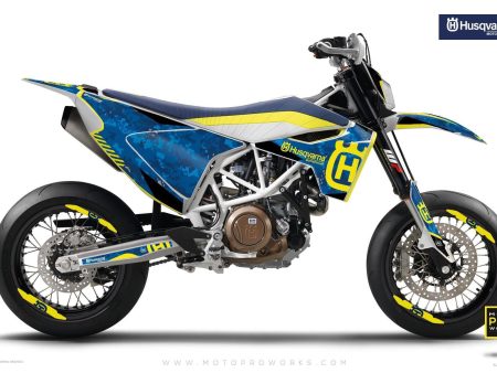 Husqvarna 701 GRAPHICS -  FACTOR  (Marpatcamo blue) Online Hot Sale