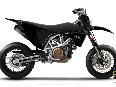 Husqvarna 701 GRAPHICS -  ARROW  (Black) Supply