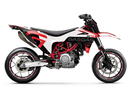 GASGAS SM 700 GRAPHICS -  Torque  (White Black Red) on Sale