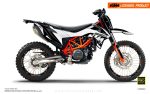 KTM 690 SMC-R GRAPHICS -  Torque  (White Black) Fashion