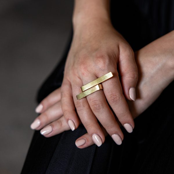 Embrace Wrap Ring - Brass Online Sale