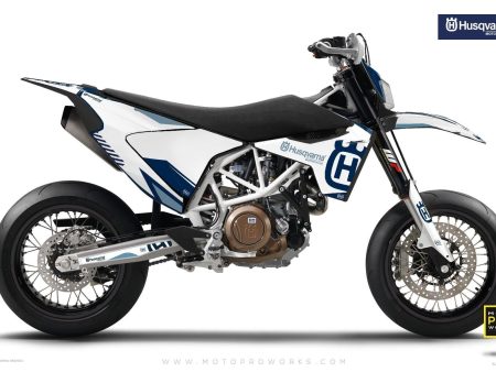 Husqvarna 701 GRAPHICS -  FACTOR  (White blue) on Sale