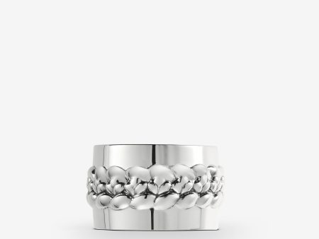 Babylone Silver Plated Napkin Ring Online Sale