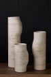 Large BOS Vase in Roman Travertine by Christophe Delcourt for Collection Particuliere Supply