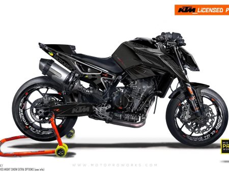 *OUTLET!* –  KTM 790 Duke -  Vortex  (Black)- MATTE KIT on Sale