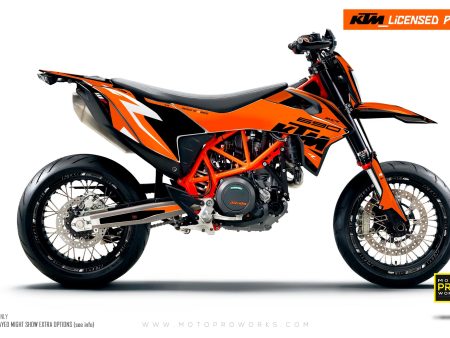 KTM 690 SMC-R GRAPHICS -  Torque  (Orange) For Sale