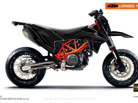 *OUTLET!* – KTM 690 SMC-R 2020-2024 - GLOSSY KIT -  Torque  (Black) Cheap