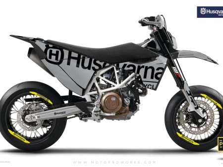 *OUTLET!* – Husqvarna 701 Supermoto (2015-2024) -  STATEMENT  (Grey) - GLOSSY KIT Online