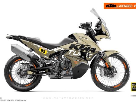 *OUTLET!* –  KTM 790 890 Adventure R (2018-2022) -  Waypointer  (Sand) - MATTE KIT - Without customs Cheap