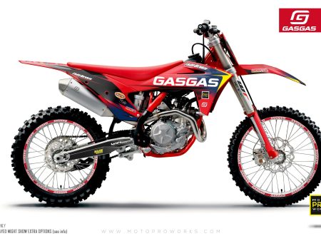 GASGAS GRAPHICS -  FMX4EVER  (Blue) Discount