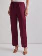 Pull-On Woven Straight Leg Pants Cheap