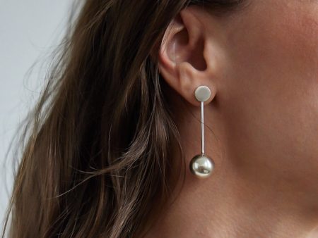 Strength Pendulum Earrings - Sterling Silver Online