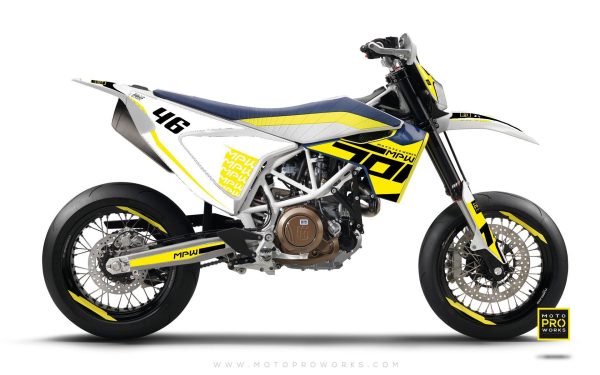 Husqvarna 701 GRAPHICS -  SEVENOH  (yellow) Fashion