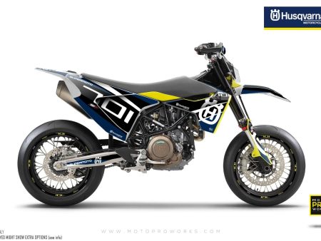 *OUTLET!* – Husqvarna 701 ENDURO 2015-2024 -  MarkSeven  (Blue) - MATTE finish Online Hot Sale