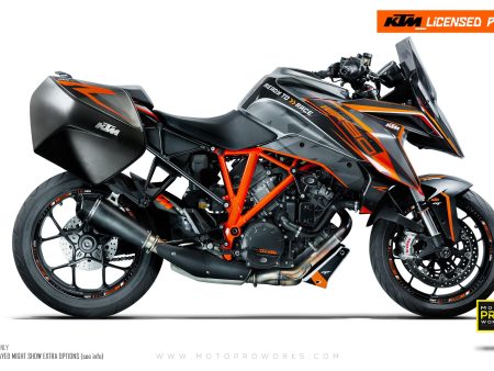 KTM 1290 Super Duke GT GRAPHICS -  Torque  (Black Orange) Online