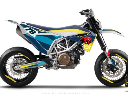 Husqvarna 701 GRAPHICS -  TORO  (blue) Sale