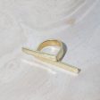 Embrace Wrap Ring - Brass Online Sale