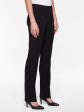 Straight Leg Knit Pant, Black For Cheap