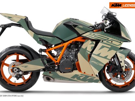 KTM RC8 1190 2011-2015 GRAPHICS -  Torque  (Sand) Online now