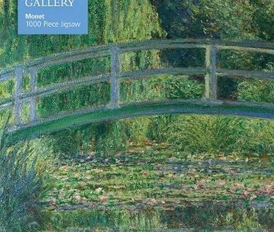 Tree Flame: Adult Jigsaw Puzzle National Gallery Monet: Bridge over Lily Pond [2018] Hot on Sale