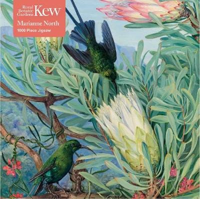 Tree Studio Flame: Adult Jigsaw Puzzle Kew Gardens  Marianne North: Honeyflowers and Honeysuckers [2020] Online Sale