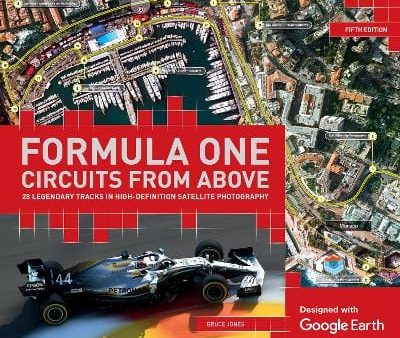 Bruce Jones: Formula One Circuits From Above [2020] hardback For Sale